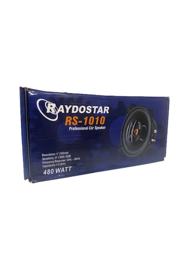 Raydostar Rs-1010 2 Adet Oto Hoparlör 10cm 480tweeterli W Ms-1010