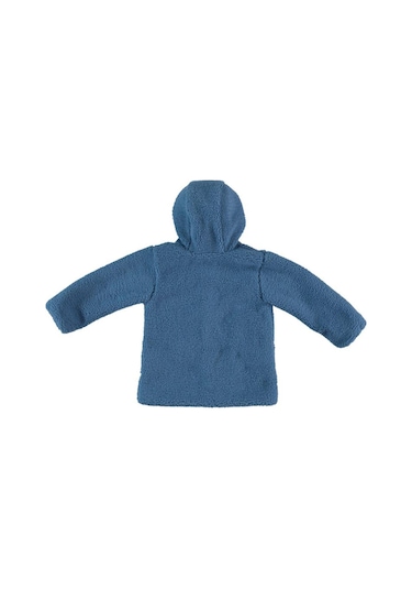 Monaroza Erkek Çocuk Peluş Mavi Çocuk Mont 22-646 Çok Renkli