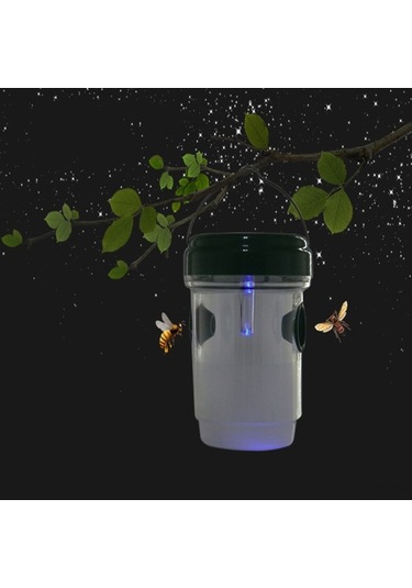 Trendooze Yakalama Ve Tuzağı, Sinek Set, Led Güneş Enerjili Dostu Cihazı Çevre Böcek Arı 2'li İa