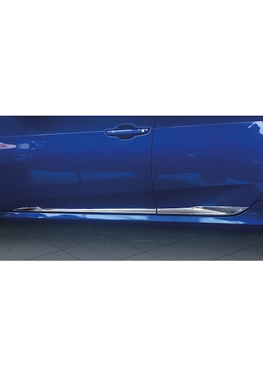 Honda Civic Fc5 Kapı Uyumlu Çıtası-Nikelaj