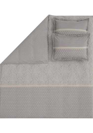 Yataş Bedding Amora Çift Kişilik Ranforce Nevresim Seti - Gri
