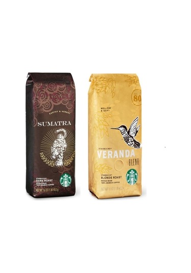 Starbucks Sumatra Ve Veranda Filtre Kahve 2 Paket 2x250 G French Press Için Çekilmiş