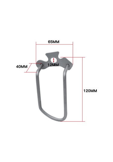Mufunye Alüminyum Bisiklet Arka Vites Koruma Kılavuzu - Shimano Yedek Parça Diğer