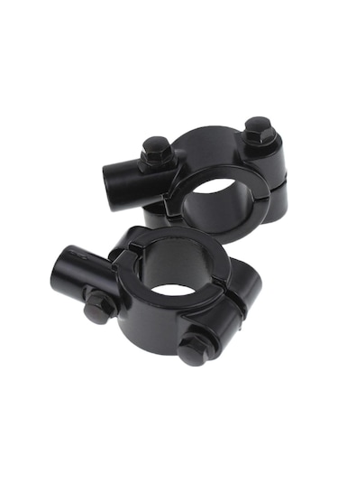 Suntek 10MM Ayna Montaj Kolu Bar Kelepçe Sahipleri Için Evrensel Motosiklet 1 Çift