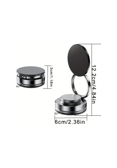 Dongjing 2025 Yeni Magsafe Araç Montajı Abs Güçlü Mıknatıslı 1 Adet