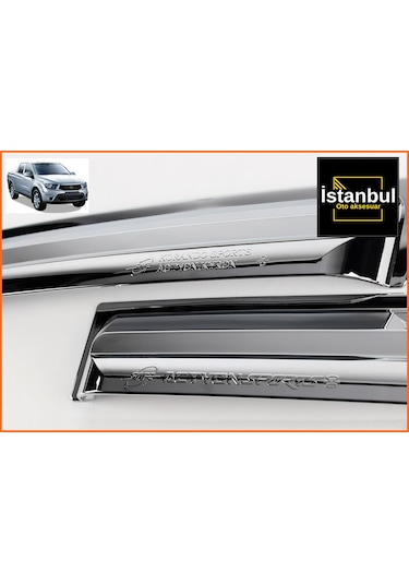 Ssangyong Korando Sport Krom Cam Rüzgarlık Takımı