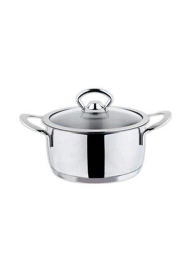 Mini Derin Tencere 16x8 Cm 2008.16-mdt Gümüş