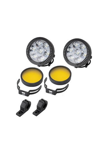 Motosiklet Led Sis Farı Yüksek Performans Metal Gövde D7 Led Enduro Gs Serileri Uyumlu 2 Adet Set