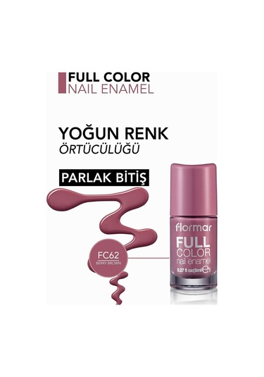 Flormar Oje - Full Color 62 8690604497614