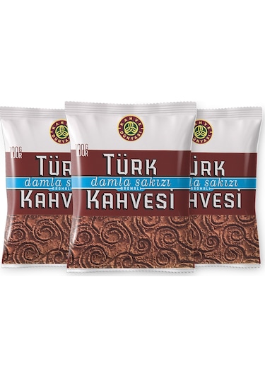 Kahve Dünyası Damla Sakızı Aromalı Türk Kahvesi 3 x 100 G
