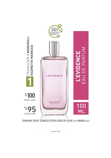 Yves Rocher 30137 L'evidence EDP Kadın Parfüm 100 ML