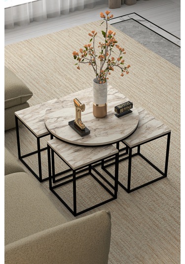 Tv Sehpası Mira 5030 Atlantik Gold 160 Cm 35 Cm 50 Cm Çok Renkli