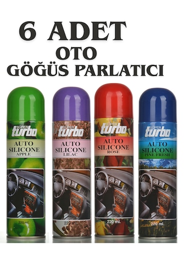 Akat Turbo Süper Oto Silikon 220ml -karma 6 X 220ml 6 Adet