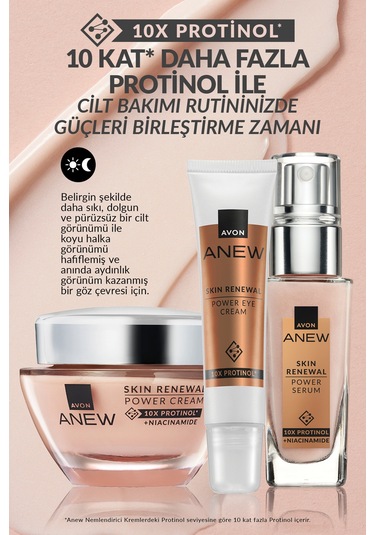 Avon Anew Power Cilt Bakım Seti