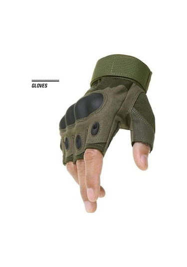 Single Sword Askeri Motosiklet Eldiveni