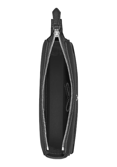 Montblanc Sartorial Deri Dikey Çapraz Çanta 221560 Siyah