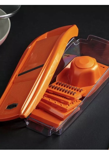 Libron Kore Usulü Havuç İçin Bıçaklı Rendesi Ve Aparatları 143567649 Turuncu
