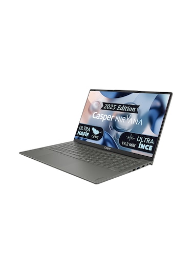 Casper Nirvana X600.7430-BV00X-G-F R5-7430U 16 GB 500 GB NVMe SSD 15.6" Dos Dizüstü Bilgisayar