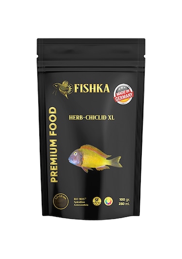 Fishka Herb-Cichlid XL 250 ml Tropheus Balık Yemi