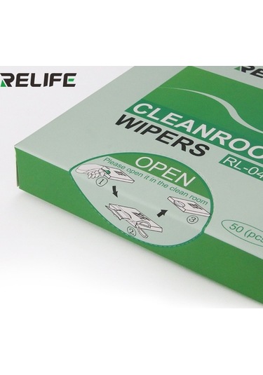 Dancemonkey Relife Rl-045 Anti-statik Telefon Tamiri Toz Bezi 50 Adet