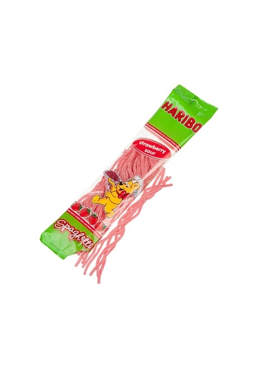 Haribo Strawberry Sour Spaghetti 200 G