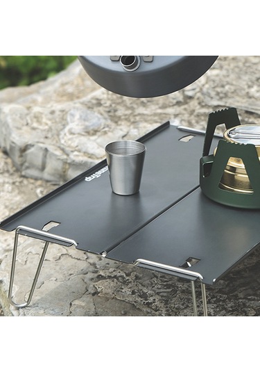 Geeksen Açık Hava Alüminyum Kamp Katlanır Masa Taşınabilir Mini Masa Barbekü Sehpa Ultra Hafif Çok Amaçlı Kamp Masası Gri Çok Renkli