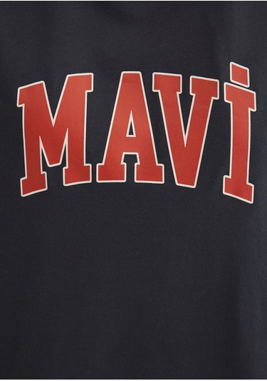 Mavi - Mavi Logo Baskılı Gri Tişört 1600843-82185 Gri