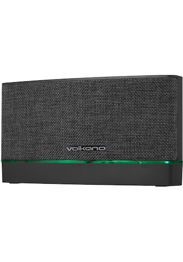 Volkano VK-3450-DGR Texture RGB Led Işıklı Kablosuz Bluetooth Hoparlör