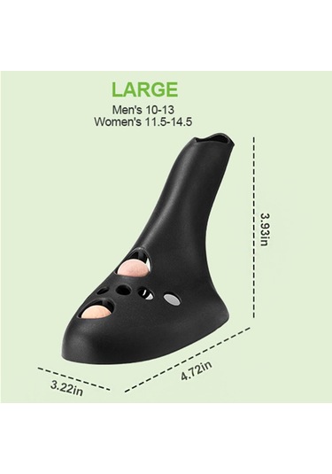 Homyl Ayakkabı Ağacı Pratik Yüksek Topuklu Sedyesi Kırma L Siyah