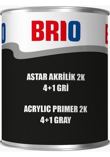 Brio Astar Akrilik 2 K 4 1 Gri 1 L