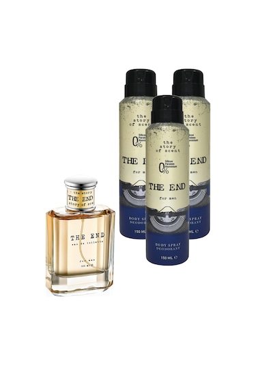 The EndErkek Parfüm EDT 100 ML + Deodorant 3 x 150 ML