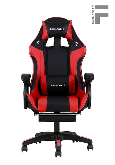 Fashcolle Dynamic Masajlı Oyuncu Koltuğu Kırmızı - Siyah