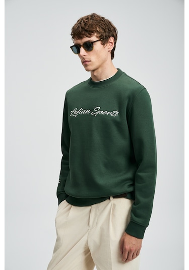 Lufian Loved Erkek Sweatshirt Çimen Yeşili Çimen Yeşili 112030170100611 Yeşil Lufian Loved Erkek Sweatshirt Çimen Yeşili Çimen Yeşili 112030170100611 Yeşil