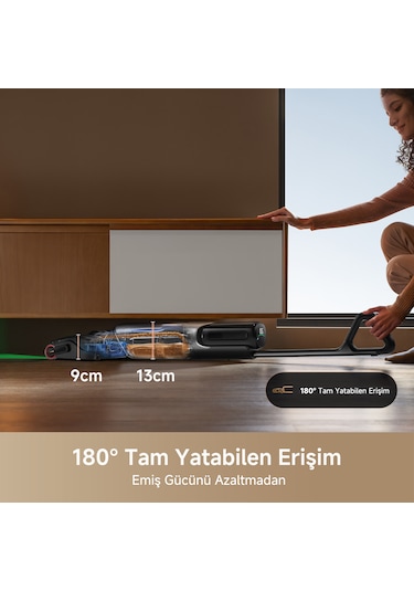 MOVA X4 Mix 20.000 PA Emiş Gücü Islak Kuru Süpürge