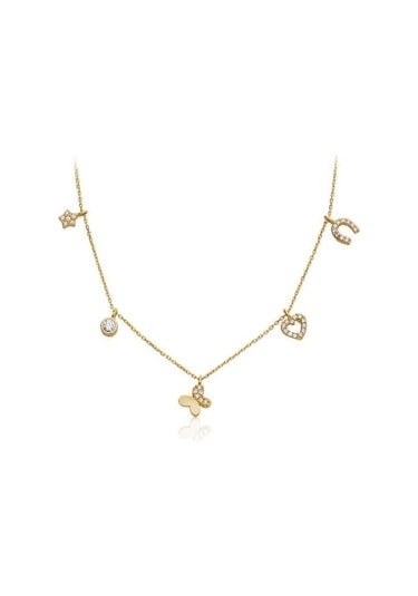 Altın Şans Kolyesi 14 Ayar As44-8482