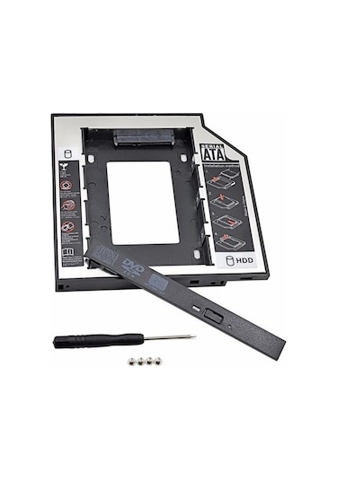 9.5Mm Slim 2.Hdd Ssd Kızak Caddy Harddisk Yuvası
