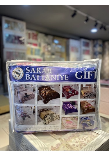 Sarar Gift Tek Kişilik Battaniye-1,90 Kg Ince Battaniye Mevsimlik Pembe
