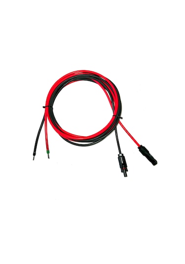 Mc4 3+3 Mt Yüzüklü Solar Kablo 6 Mm Panel Regületör Arası Kablo
