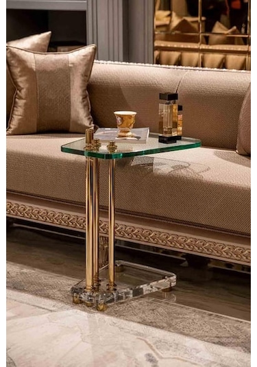 Dulda Akrilik C Sehpa Şeffaf