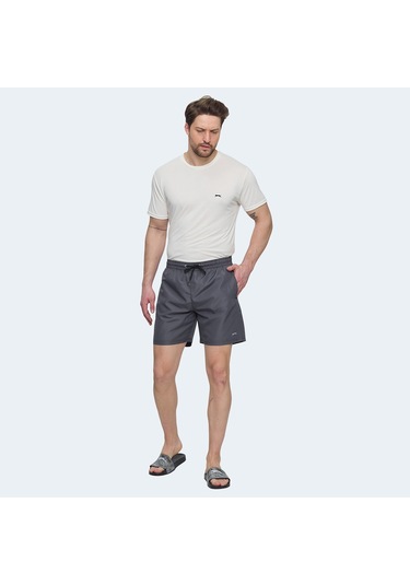 Slazenger RODOLF Erkek  Koyu Gri Mayo