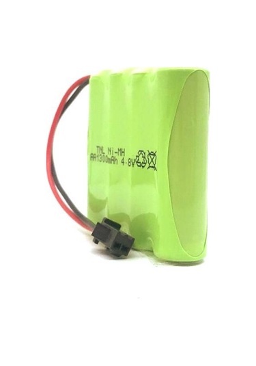 Tnl 4.8v 1300mah Siyah Soketli Ni-mh Oyuncak Araba Pili + Usb Şa