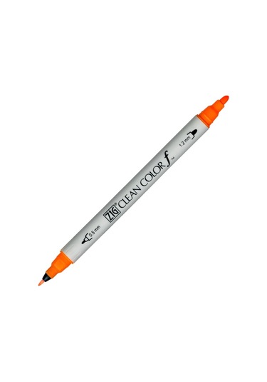 Supertrend Clean Color F Çift Uçlu Kalem 002 Fluorescent Orange