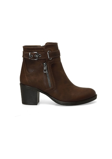 Butigo 24k-1031 4pr Taba Kadın Topuklu Bot 000000000101924972 Taba