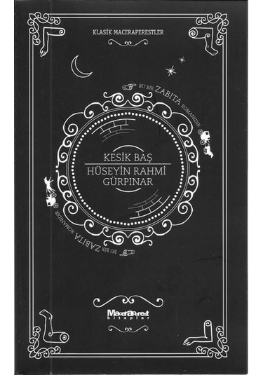 Kesik Baş-Klasik Maceraperestler - Hüseyin Rahmi Gürpınar - Maceraperest Kitaplar