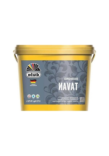 Ganzhoushop Tavan Mat Kg Düfa Diamond Boyası Beyaz 17.5 Kg - Yüksek Kaliteli Tavan Boyası, Suya Dayanıklı Ve Uzun Ömürlü 17.5 KG