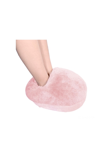 Jeehugo Usb Beslemeli Pilli Ayak Isıtıcı, Kışlık Isı Tutucu Ayaklık, 50-60 C Sabit Sıcaklık, Ev/ofis Kullanıma Uygun, Pembe Pembe