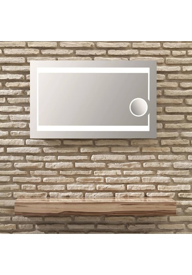 Orka - Galata Büyüteçli Ledli Ayna Yataydikey 100 60 - Tr9005 6438248