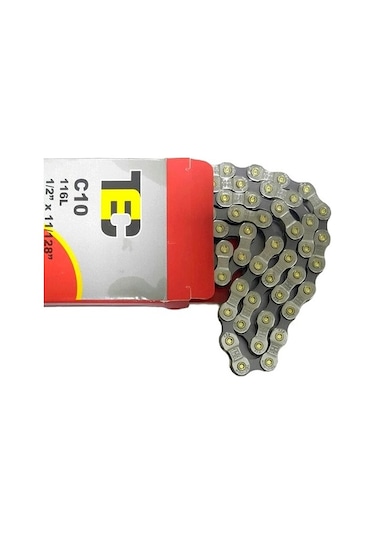 Bisiklet Zincir C-10 Tec (Kmc) 30 Vites Uyumlu Kahverengi