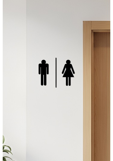 Wc Tabelası, Tuvalet Levhası, Kadın Erkek Tabela, Yönlendirme Levhaları 54