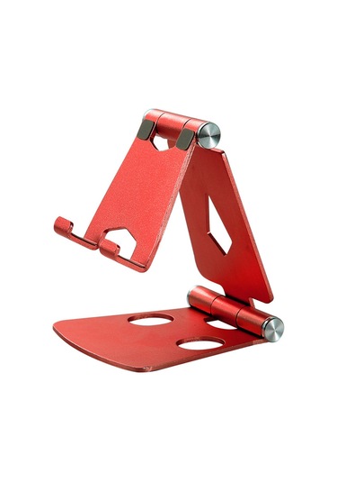 Tenfowee Çift Katlanır Alüminyum Telefon Askısı - 270 Ayarlanabilir, Kaymaz Tabanlı, Taşınabilir Diğer